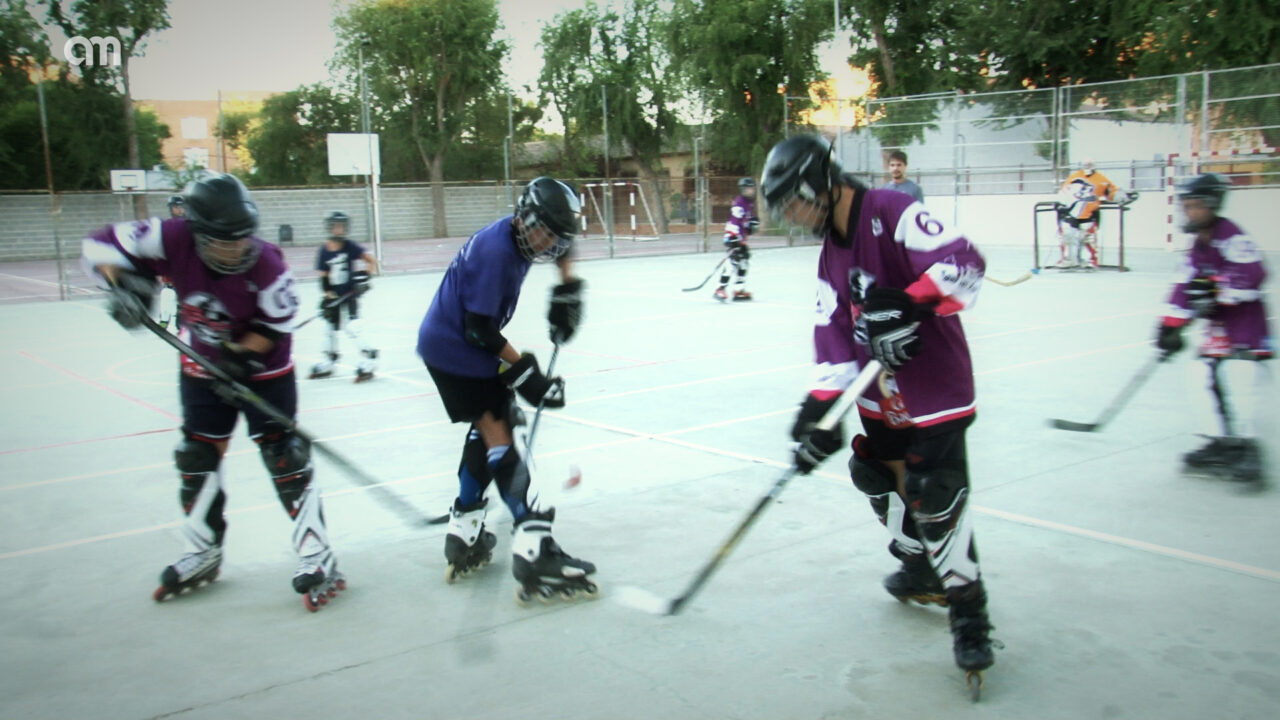 Hoy conocemos el hockey patines, un deporte en auge en Alcázar de San Juan