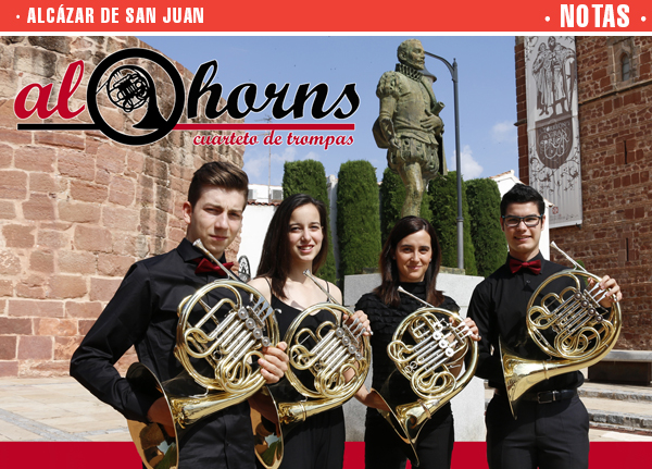 El cuarteto de trompas alcazareño “ALHORNS” actuará en el Museo de José Luis Samper