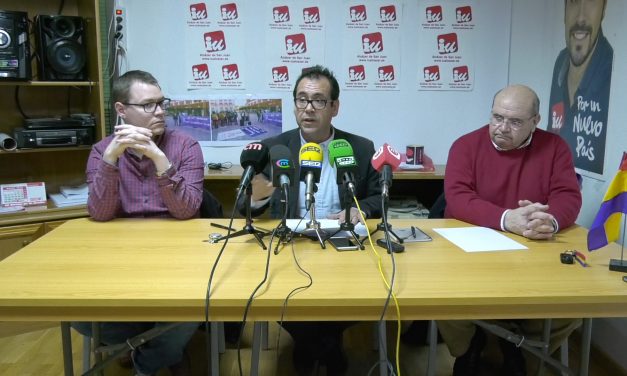 Izquierda Unida anuncia su proyecto de confluencia con partidos políticos, sindicatos y agentes sociales