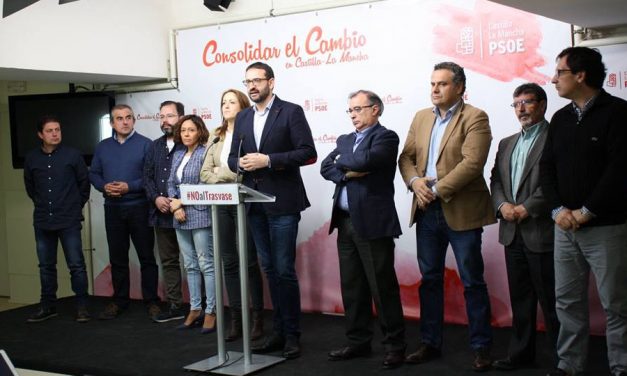 El PSOE de CLM presentará una moción conjunta en ayuntamientos y diputaciones contra el trasvase