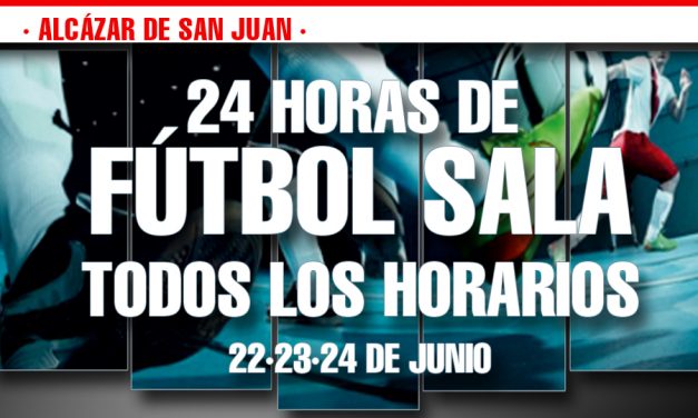 Todos los encuentros y horarios de las 24 horas de fútbol sala de Alcázar de San Juan