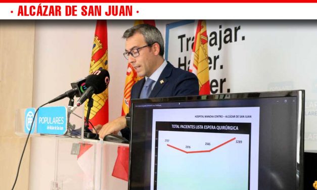 El PP denuncia el incremento exponencial en la lista de espera quirúrgica desde que gobierna el Partido Socialista en Castilla-La Mancha
