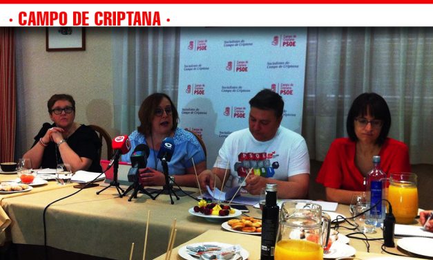 Carmen Teresa Olmedo: “A Campo de Criptana le va mejor cuando en las diferentes administraciones gobernamos los socialistas”.