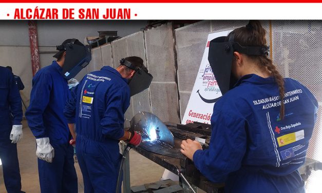 Cruz Roja en Alcázar de San Juan pone en marcha un curso de “Soldadura básica y mantenimiento”