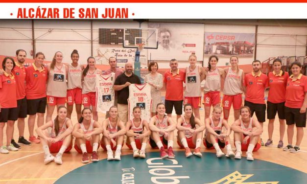 La Selección Española sub 18 de baloncesto femenino prepara el Europeo en Alcázar antes del Torneo Internacional que acoge la localidad del 20 al 22 de julio
