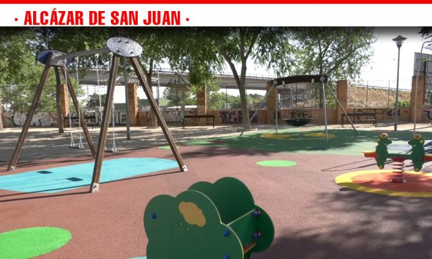 El parque de la era de El Santo ya dispone de una nueva zona infantil