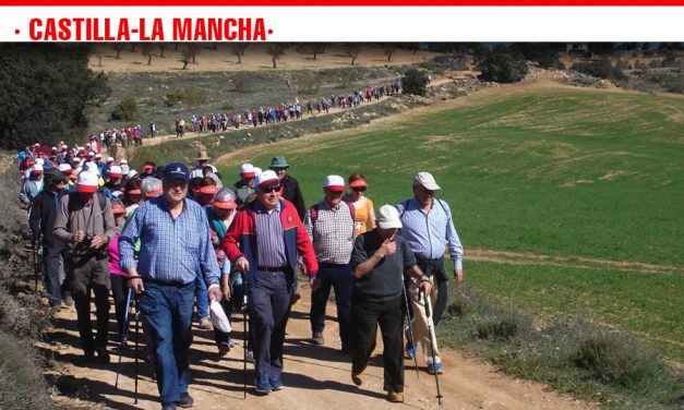 Más de 1.400 mayores han participado hasta el momento en el programa de Rutas Senderistas del Gobierno de Castilla-La Mancha