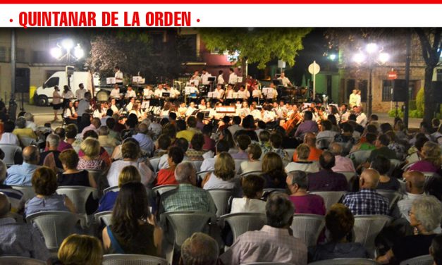 La Banda Municipal conmemora el 700 aniversario de Quintanar con un memorable concierto