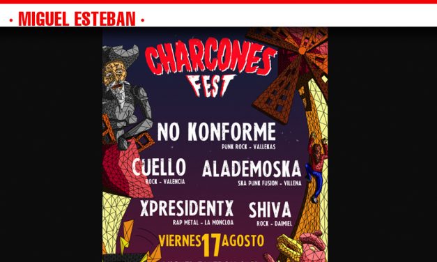 La música alternativa tomará Miguel Esteban el 17 de agosto de la mano del III Charcones Fest