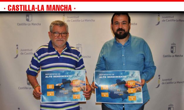 Un total de 71 deportistas de Castilla-La Mancha consiguen la calificación de Deportista de Alto Rendimiento durante la temporada 2017