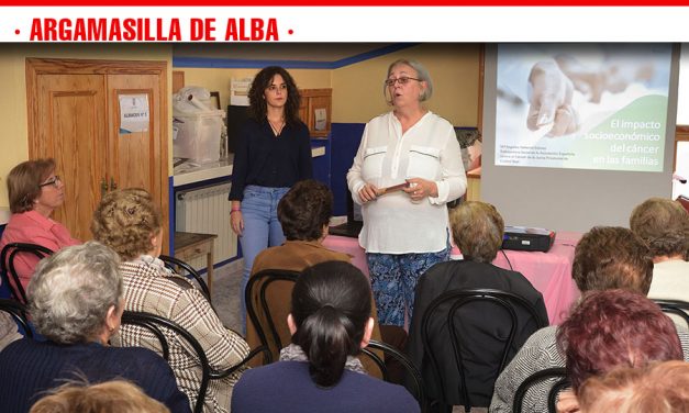 La AECC de Argamasilla de Alba organiza una charla sobre “El impacto socioeconómico del cáncer en la familia”