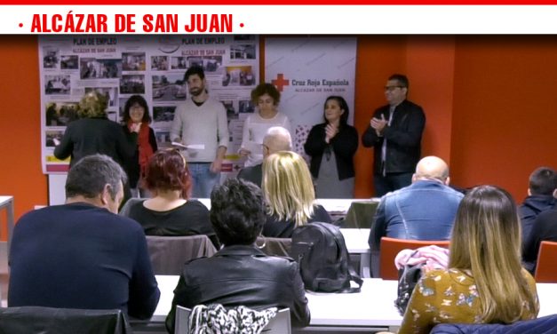 Cruz Roja Alcázar entrega los diplomas de los cursos realizados en el Plan de Empleo 2018