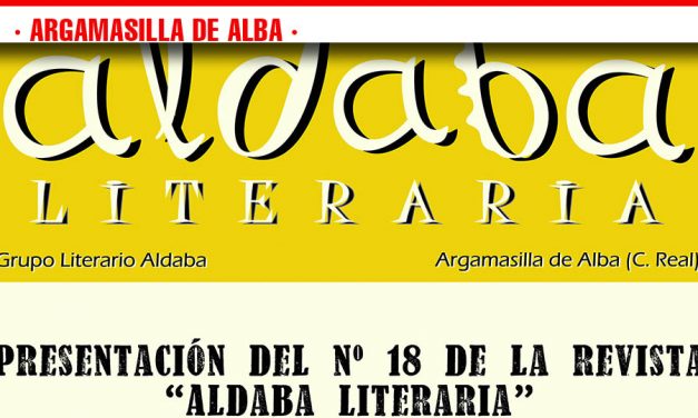 Aldaba presenta este sábado el número 18 de su revista literaria
