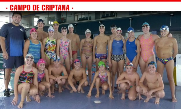 El Club Natación Criptana se prepara con ilusión para afrontar la primera jornada de liga de esta temporada