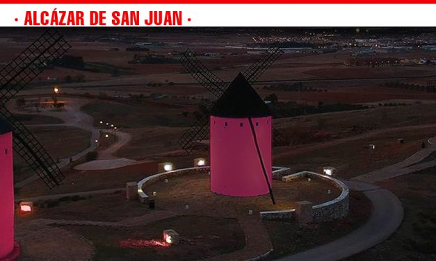 Los Molinos de Alcázar de San Juan se iluminarán de color rojo para conmemorar el Día Mundial del SIDA, que se celebra el 1 de diciembre