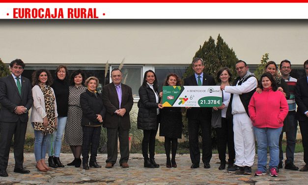Fundación Eurocaja Rural y Grupo Tello Alimentación entregan a AFAEM Despertar los 21.378 euros de su 6ª Carrera Solidaria