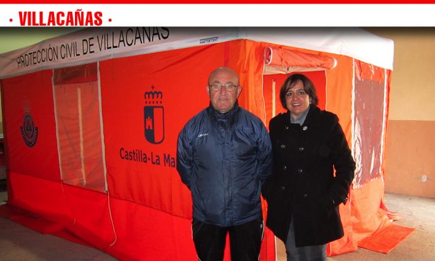 Protección Civil de Villacañas ya tiene su nueva tienda de primeros auxilios