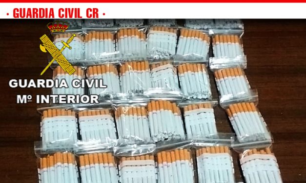 La Guardia Civil incauta 37 bolsas de cigarrillos en una de las inspecciones realizadas contra el contrabando de tabaco