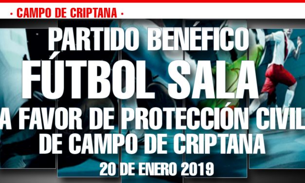 Partido benéfico de Fútbol Sala a favor de Protección Civil de Campo de Criptana