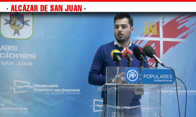 Nuevas Generaciones de Alcázar de San Juan “presenta su carta de 2019 a la Melchor y a Page”