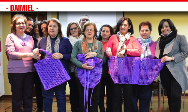 Bolsas solidarias para apoyar a la asociación ‘Guerreros púrpura’