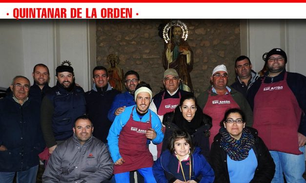 Gran participación en las fiestas de San Antón de Quintanar de la Orden