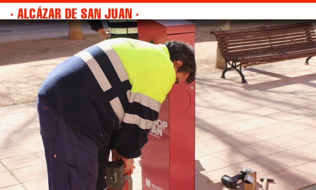 Instalación de más de 100 papeleras en Alcázar de San Juan gracias a las propuestas de los Presupuestos Participativos