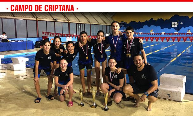El Club Natación Criptana se convierte en campeón regional alevín