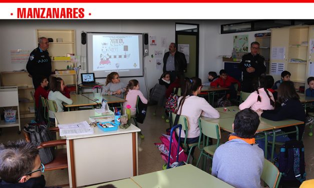 Arrancan las charlas de educación vial en los colegios de Manzanares