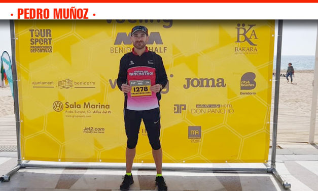 El atleta pedroteño, Francisco José Chicote, logra el puesto 33 de 1.400 participantes en la Maratón de Benidorm