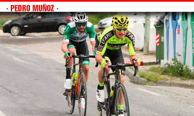 Participación del ciclista de Pedro Muñoz, Marcos Jurado, en la Classica da Arrabida