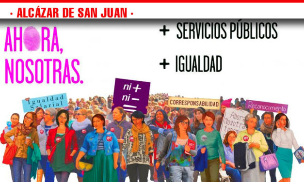 UGT anima a participar en la manifestación del 8M en Alcázar de San Juan