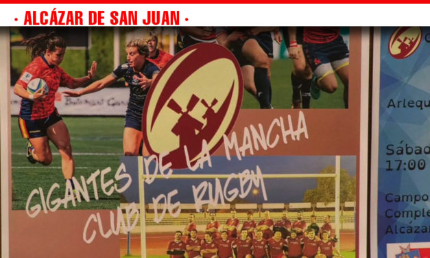 El equipo de rugby Los Gigantes de La Mancha se estrena ante su afición el próximo sábado en el Complejo Deportivo de Alcázar