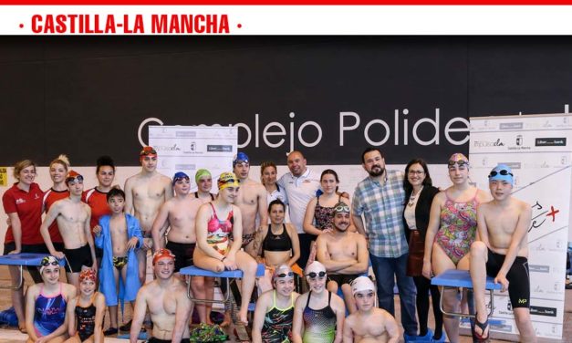 Un total de 16 jóvenes de la Selección española de natación adaptada se concentran en Toledo gracias al convenio ‘Somos Deporte +’