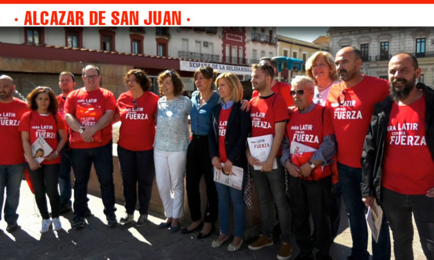 Alcázar de San Juan marca el pistoletazo de salida a la campaña electoral Socialista con la visita de Blanca Fernández