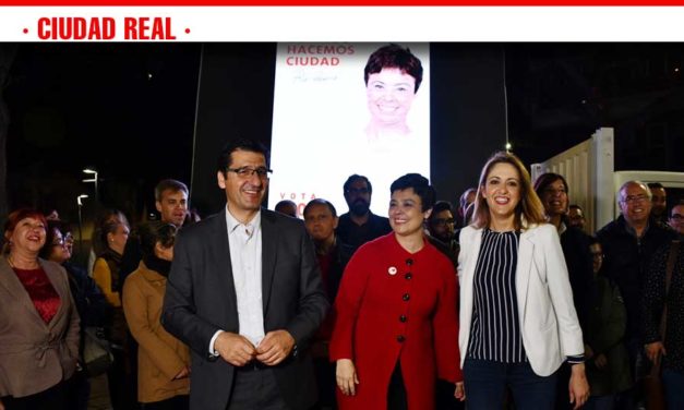 Caballero pide el voto para el PSOE con el objetivo de lograr una “victoria rotunda” que permita avanzar a Ciudad Real, Castilla-La Mancha y Europa