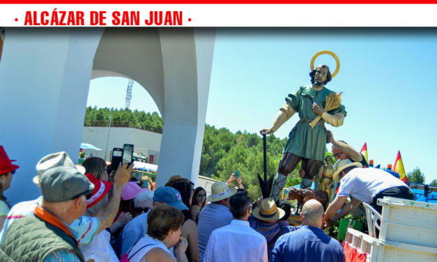 Numerosos vecinos se suman a la celebración de la fiesta en honor a San Isidro Labrador en Alcázar de San Juan