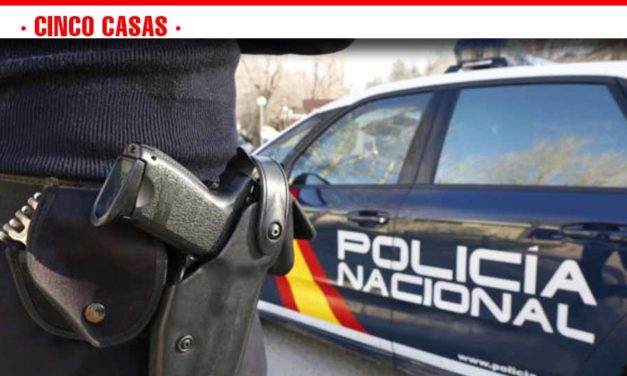 La Policía Nacional detiene en Alcázar de San Juan a tres jóvenes que agredieron a un varón para arrebatarle el teléfono móvil y 1.020 euros