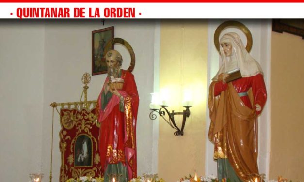 Quintanar celebra a lo grande la festividad de San Joaquín y Santa Ana, patronos de los abuelos