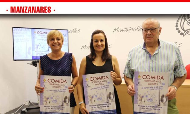 Teresa Ruiz de Martín, Antonia Salido y tres colegios de primaria serán homenajeados por los mayores manzanareños