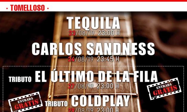 Dos tributos, a El Último de la Fila y Cold Play, completarán los conciertos de Feria con los ya anunciados Tequila, Carlos Sadness y Beret