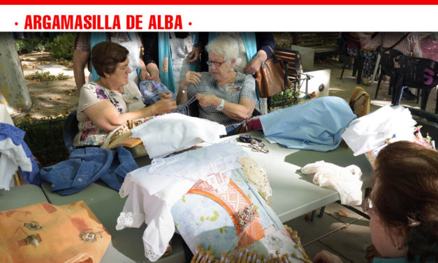 Argamasilla de Alba celebró el XVI Encuentro de Encajeras