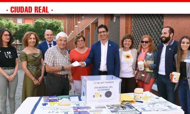 La Diputación hace efectiva su aportación a la Asociación de Familiares de Enfermos de Alzheimer de Ciudad Real