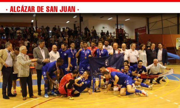 Alcázar se convirtió de nuevo en centro del deporte regional con la final del XV Torneo JCCM de Fútbol Sala