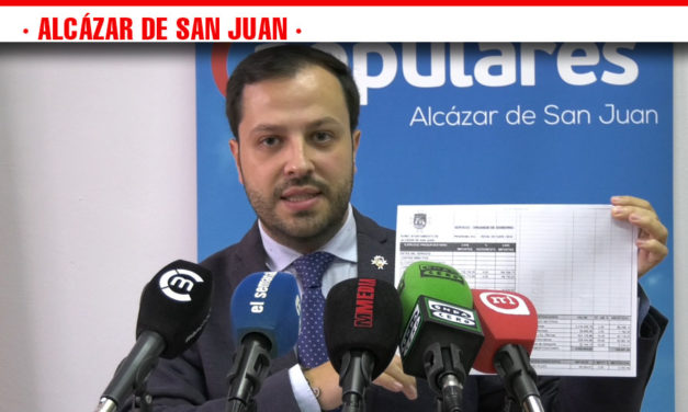 El PP de Alcázar de San Juan ha presentado más de 50 propuestas para contrarrestar la subida del 2% de impuestos del PSOE