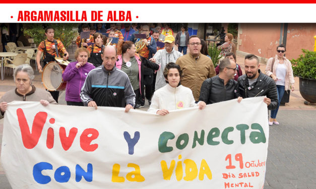 Argamasilla de Alba conmemoró el Día Mundial de la Salud Mental con una marcha por la vida