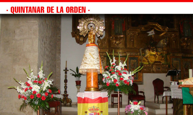 Quintanar acompaña a la Guardia Civil en la festividad de su patrona, la Virgen del Pilar