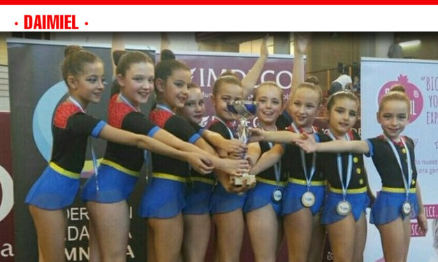 Las Calasancias de Daimiel ganan el Torneo Nacional de Gimnasia Rítmica y Estética ‘Lourdes Mohedano’