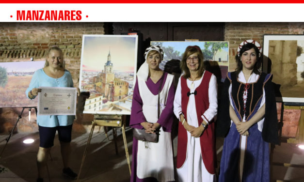 Nataliya Zhylitska gana el V Certamen Nacional de Pintura Rápida ‘Manzanares y su entorno’