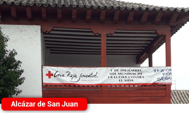 Cruz Roja Alcázar de San Juan conmemora el Día Mundial de la Respuesta ante el VIH y el sida